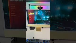 Cyberpunk 2077 Ultimate on my new M4 Mac gaming setup with Logitech accessories!