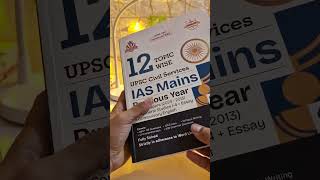Mains 2025 UPSC Book 📚📑##upscmotvation #studywithme #upsc #upscbooks #study