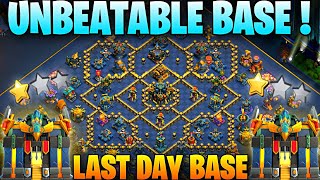 World  Best Base TH17  | Town Hall 17 NEW WAR BASE LINK| Anti 2 Star War & Cwl Base Layout