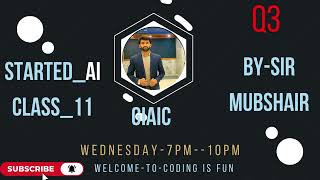 GIAIC: Agentic_AI - Class 11 | Quarter 3 LLMs | Models | with Sir Ameen Alam & Sir Mubashir #python