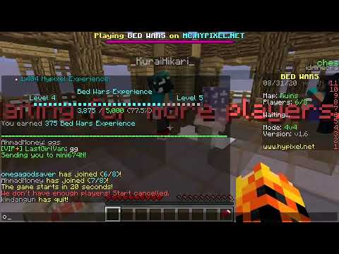 I SUCK at bedwars Hypixel Stream PART 3 I GOT BETTER :0