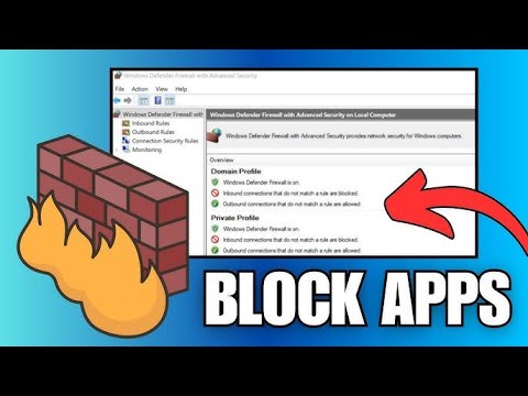 How to Block Windows Applications Using Windows Firewall