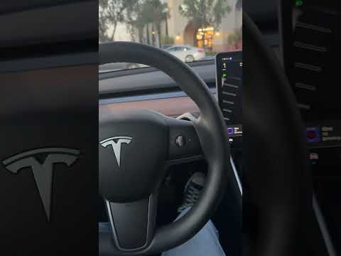 New #tesla self Parking update. How did it do? #teslaselfdriving #selfdriving