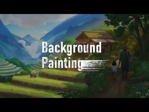 background painting process ducvu fx