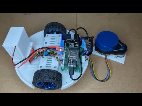Arduino self-driving robot bring-up, mapping and navigation instructions