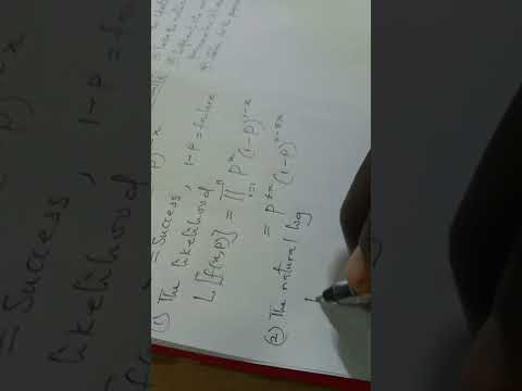 Maximum likelihood for Bernoulli distribution