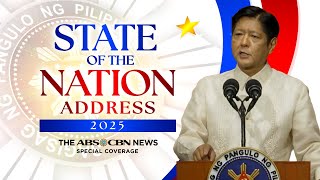 LIVE: State of the Nation Address 2025 | The ABS-CBN News Special Coverage
