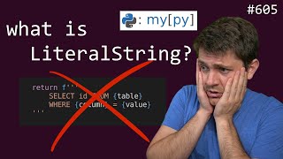 what is LiteralString in python ?