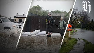 Severe wind, rain forecast to ease for Canterbury and Wellington after gales and flooding