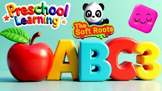 Preschool Learning activities for 3 year olds at home | Learn ABC Phonics Shapes Numbers Colors 🌈