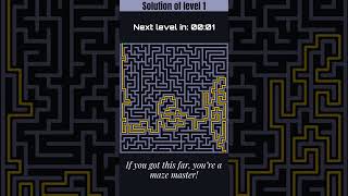 Can You Solve These 3 HARD Maze Puzzles? 🧩🤔 #BrainGame