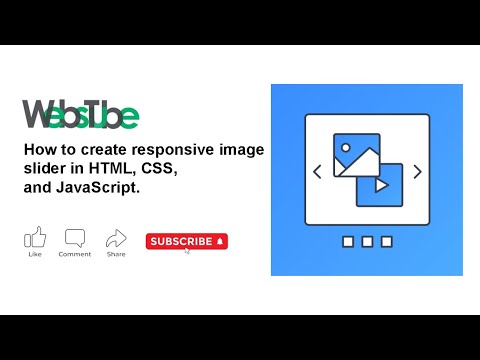 How to Create Responsive Image Card Slider in HTML, CSS, and JavaScript