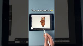 This took me like 10+ Hrs😭 #procreate #minecraft #art #funny #minecraftdrawing #animation