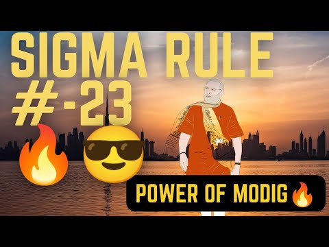 Modi Sigma Rule -##23 😎😎🔥🔥Viral_Shorts 😎😎😎🔥🔥🔥