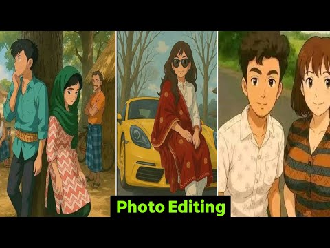How To Create Ghibli Art। Ghibli style images। Cartoon Photo make