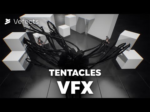 Free Tentacles VFX for Unreal Engine - Blueprints - Asset Tutorial