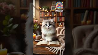 The Mysterious Book That Turned This Kitten into a Storyteller