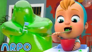 Baby Daniel vs Slimezilla! | BEST OF ARPO! | Funny Robot Cartoons for Kids!