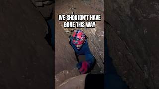 ONE-WAY TRIP 💀 #underground #cave #explore #caves #claustrophobia #claustrophobic #adventure #caver