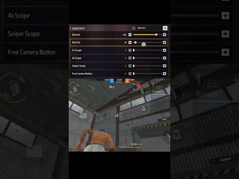 🇧🇷Brazilian pro sensitivity settings 2025🔥|Prefect headshot for all devices#shorts