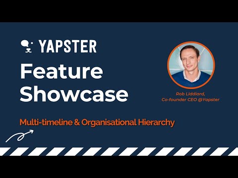 Feature Showcase Q4 2021 - Multi-timeline & Organisational Hierarchy