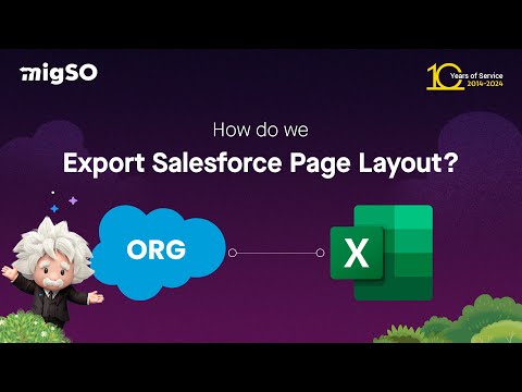 How to Export Salesforce Page Layout using migSO | Tutorial