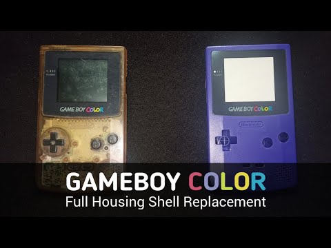 Gameboy Color Case Replacement | Shell Replacement Pt.2