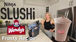How to Make a Wendy's Chocolate Frosty with the Ninja Slushi Recipe & Review