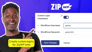 Create custom logins ZipWP sites (6/10)