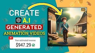 How to create animation videos with Chat GPT    Earn money with Chat GPT   #chatgpt #aiworldcreation