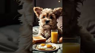 Breakfast in Bed...Gone Wrong! #ai  #nextgenai #art #animals #animation