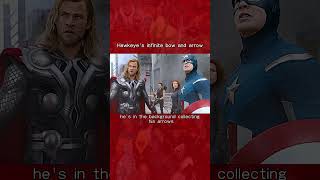 Hawkeye's infinite bow and arrow #marvel #foryou #funny #hawkeye