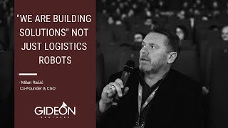 "We are building solutions" not just logistics robots