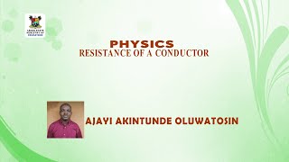 SS3 TV LESSONS PHYSICS: RESISTANCE
