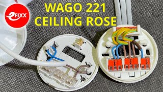 Would you use a WAGO 221 CEILING ROSE?