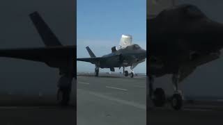護衛艦かが F-35発着艦訓練 #護衛艦かが #f35 #海上自衛隊