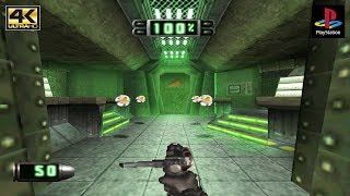 Disruptor - Gameplay PSX / PS1 / PGXP / Widescreen 4k 2160p (Beetle HW)