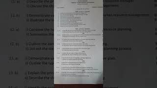 MBA Human Resource Management