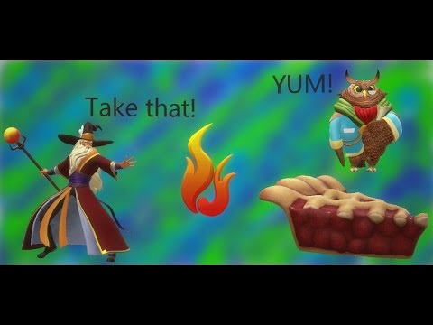 Making and Playing a Game Full of Pies and Wizards!