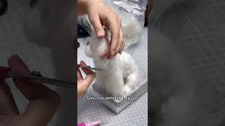I was very sad when my pet died, so I customized a pet clone😭#fyp #diy #pets #dog #cat #handmade