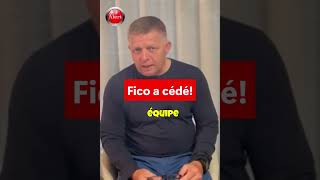 Fico has given in! #shortvideo