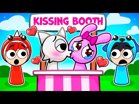 Sprunki But Wenda's Kissing Booth!