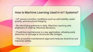 How Is Machine Learning Used In IoT Systems? - Civil Engineering Explained