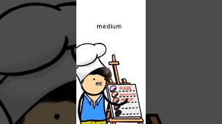 medium rare😁#shorts#pleasesubscribemychannel #animationsmeme #trendingreel #funnyanimation #animate