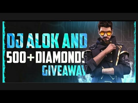 #GIVEWAY 500 DAIMANDS & DJ ALOK SK-YT LIVE