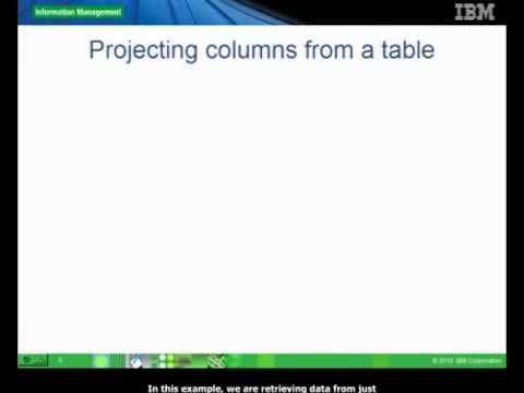 Chapter 7(4) - Selecting Columns of a Table