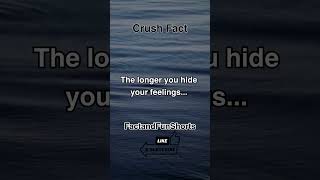 The longer you hide your feelings...#shorts #crush #funandfacts #factandfun #relationships #love