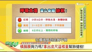養命先養肺！肺活量夠不夠 就靠橫膈膜！ 健康2.0