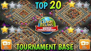 *TOP 20* TOURNAMENT BASE TH16 |TH16 BASE | BASE LAYOUT TH16🤯| TH16 TOURNAMENT BASE | TH16 WAR BASE🚀