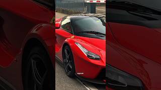 FERRARI LAFERRARI APERTA RED 🔥 WITH AN ELASTIC LOOK COMPLETED BY RIMS CARBON || CAR EDIT